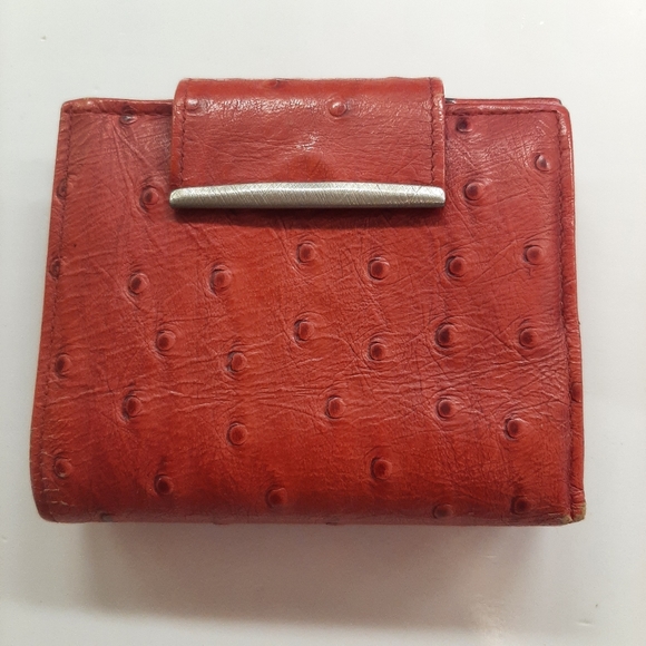 Don Loper Handbags - VTG DON LOPER OSTRICH WALLET